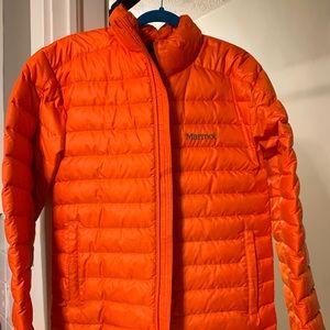 Marmot orange 700 fill coat